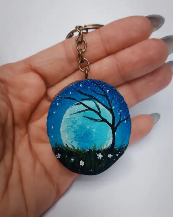 جاکلیدی طرح Tree & moon